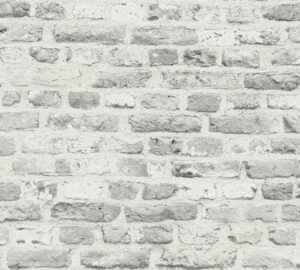 Die Steinoptik Tapete im 3D Mauerwerk - Design präsentiert sich in zeitlosem Grau-Weiß und verleiht jedem Raum eine rustikale und edle Optik durch das realistische 3D Mauerwerk-Design, es wirkt wie eine echte Steinmauer.