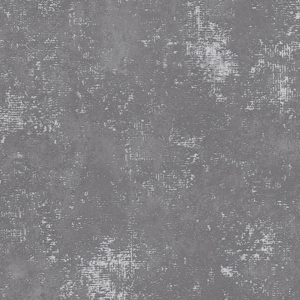 Putzoptik Tapete in Hellgrau mit Metallic Strukturdesign - moderne Atmosphäre für Ihr Zuhause